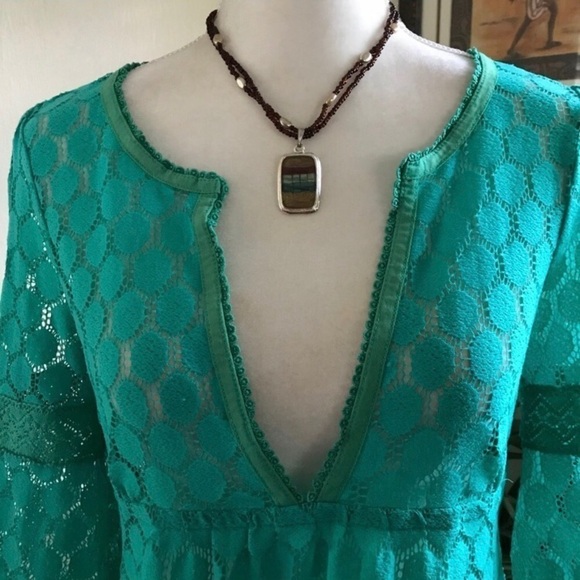 Loft Empire Style Tunic Top M - Picture 2 of 6